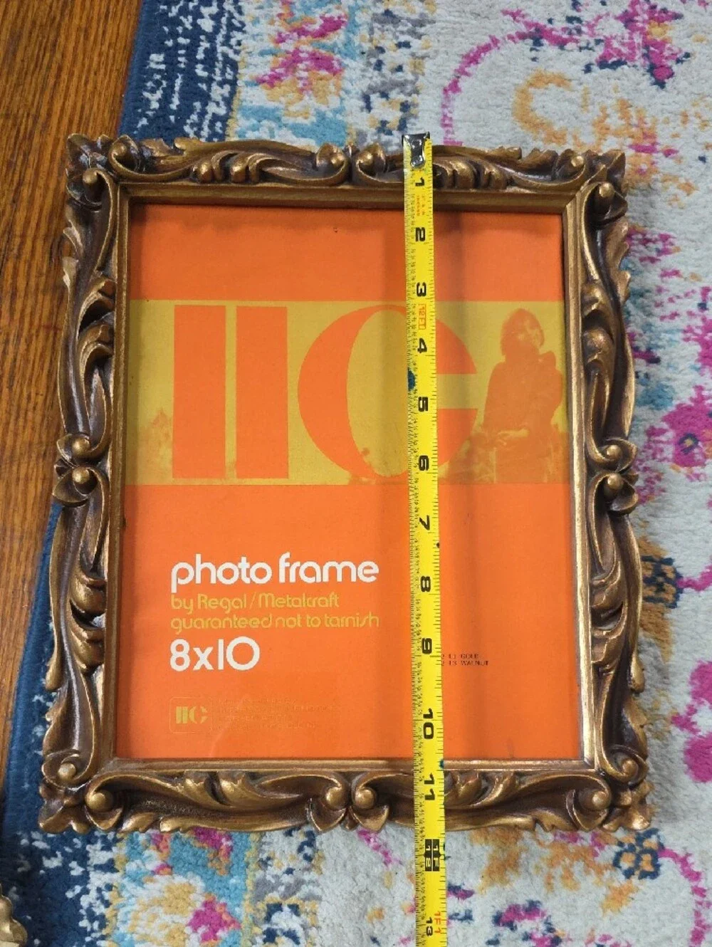 2 Ornate Gold Photo Frame - 8x10 - Gold